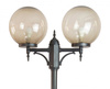 Su-ma latarnia Kule Classic 2xE27 czarna/patyna 190-290cm IP43 OGMWN 2 300 FU