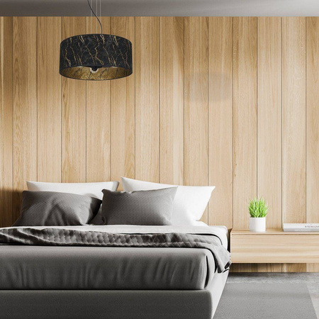 Milagro lampa wisząca Senso 3xE27 czarno/złota MLP7298