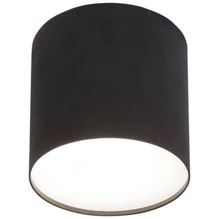 Nowodvorski plafon techniczny Point Plexi M GU10 Ø13cm czarny 6526