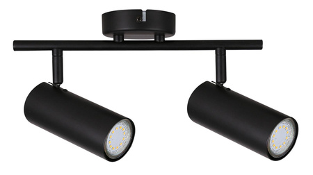 Candellux kinkiet (reflektorki) Colly 2xGU10 czarny 92-01665