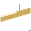 SLV lampa wisząca LED One Linear 140 Phase 35W 1875lm 2700/3000K ściemnialna mosiężna 1006190