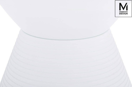 Modesto Design stołek Tamburo biały polipropylen PP612.WHITE