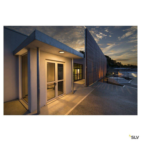 SLV plafon zewnętrzny LED Ainos 22W 1430lm 3000K biało/antracytowy IP44 229975