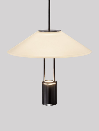 Luces Exclusivas lampa wisząca LED Ayaviri Ø 22 cm 8W 425lm 3000K IP20 czarno/biała LE44596