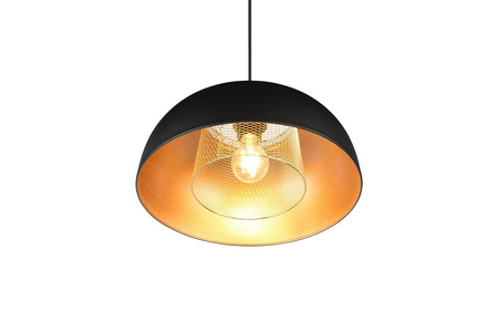 RL lampa wisząca Punch E27 czarno/złota R30811932
