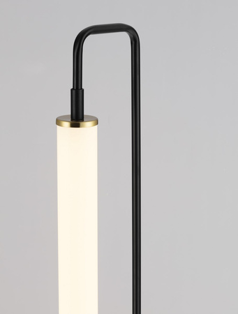 Luces Exclusivas lampa stołowa LED Huanta Ø 18 cm 20W 1359lm 3000K IP20 wys. 67,5 cm czarno/złota LE44428