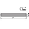 Kanlux oprawa liniowa Mah Plus 4LED 2xG13 szara IP65 22801