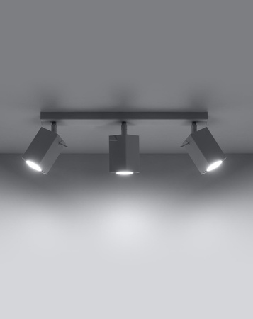 Sollux plafon (reflektorki) Merida 3 3xGU10 biały SL.0097