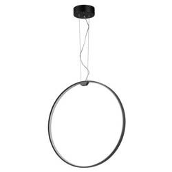 Step Into Design Acirculo lampa wisząca LED 36W 2880lm 3000K czarna Ø60cm ST-10453P/D600A black