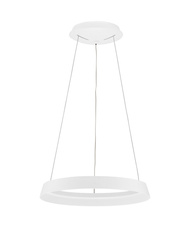 Luces Exclusivas lampa wisząca LED Batallas ściemnialna Ø 45 cm 38W 2564lm 2700-3000K IP20 biała LE44785