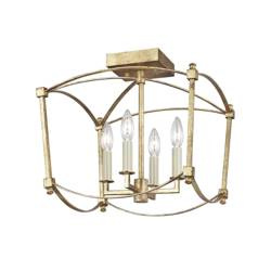 Quintiesse plafon Thayer 4xE14 złoty QN-THAYER-SF-ADB