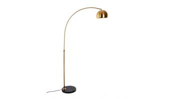 Lumina Deco lampa podłogowa Azurro C1 E27 mosiężna 150cm LDF 5508-C (MD)