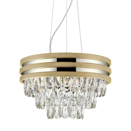 Zuma Line żyrandol / lampa wisząca Naica 5xE14 złota P0525-04A-F4V6