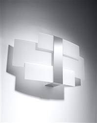 Sollux kinkiet Celia 2xG9 biały/chrom SL.0350