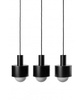 Ummo lampa wisząca Enkel 3 3xE27 czarna EN3322P0