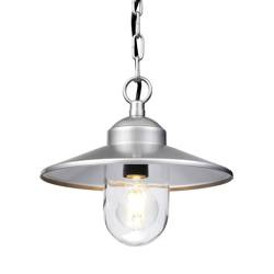Elstead lampa wisząca zewnętrzna Klampenborg E27 srebrna IP44 KLAMPENBORG8