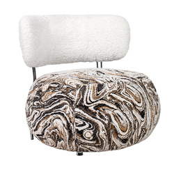 King Home Fotel LOW TEDDY beżowy melanż KH1501100317