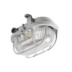 Kanlux plafon gospodarczy/kanałowy Milo E27 szary IP54 70523