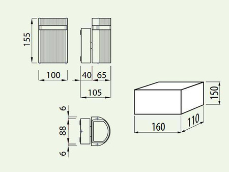 GTV kinkiet zewnętrzny Silva 2xGU10 czarny IP54 LD-SILVAGU10J-20