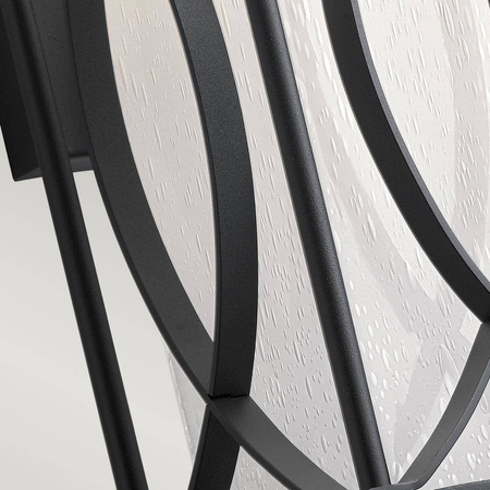 Quintiesse kinkiet zewnętrzny Ashbern E27 czarny IP44 QN-ASHBERN-M