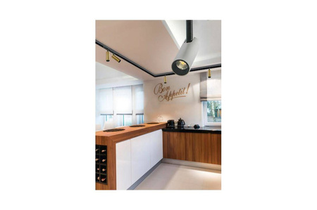 Azzardo lampa szynowa (reflektorki) LED Niko 2 2x(3,5W 275lm 3000K) 7W 550lm czarna AZ4584