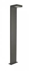 Su-ma lampa stojąca zewnętrzna LED Karo 10W 720lm 4000K popielata 78cm IP54 KR-780