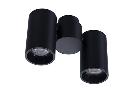 Azzardo plafon techniczny Makalu 2 2xGU10 czarny AZ4212