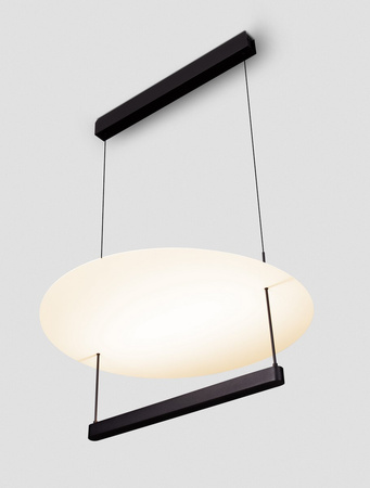 Luces Exclusivas lampa wisząca LED Tiraque ściemnialna 40W 2560lm 3000K IP20 czarna LE44629