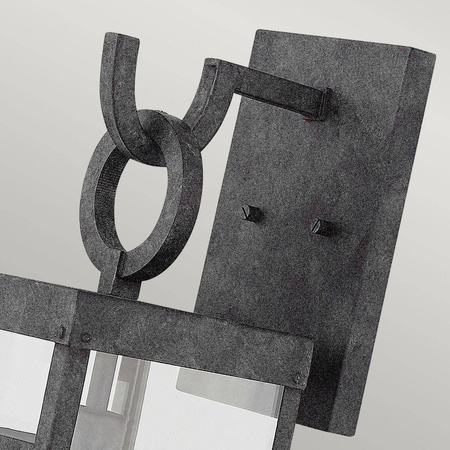 Quintiesse kinkiet zewnętrzny Porter E27 ocynk IP44 QN-PORTER-L-DZ