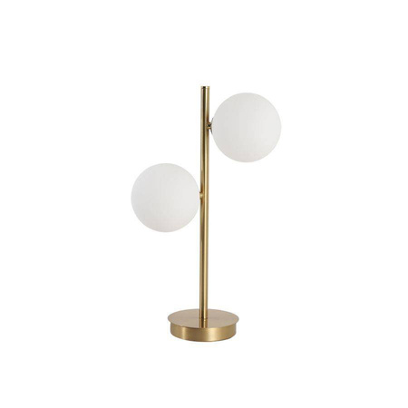 Light Prestige lampka biurkowa Dorado 2xG9 biało/złota LP-002/2T