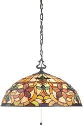 Elstead żyrandol / lampa wisząca Kami 3xE27 brązowa QZ-KAMI-P