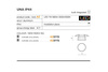 Azzardo plafon łazienkowy LED Una 7W 590lm 3000K chrom IP44 AZ2772