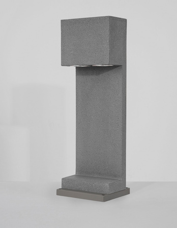 Luces Exclusivas lampa stojąca zewnętrzna LED Acajale GU10 2x10W IP65 wys. 60 cm szara LE73579
