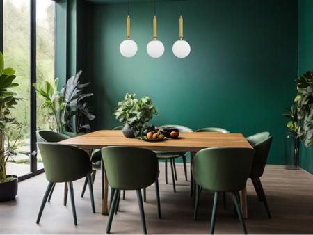 Luces Exclusivas lampa wisząca LED Agro E27 3x12W IP20 złota LE43225