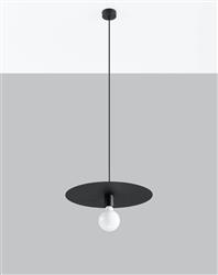 Sollux lampa wisząca Flavio E27 czarna SL.0853