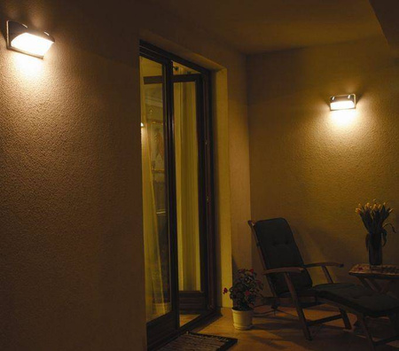 Su-ma kinkiet zewnętrzny Nelly TE27 srebrny IP54 TO2008AL