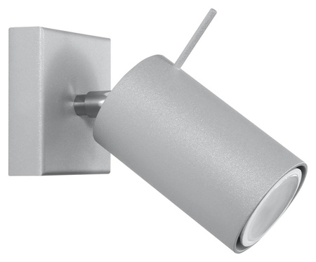 Sollux kinkiet Ring 1 GU10 szary SL.0449