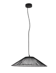 Luces Exclusivas lampa wisząca LED Pena Ø 61 cm 21W 677lm 3000K IP20 czarna LE44248