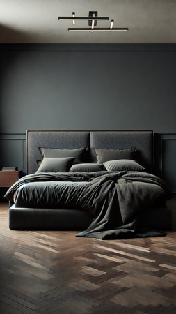 Luces Exclusivas lampa sufitowa LED Tumbes ściemnialna 42W 2373lm 3000K IP20 czarna LE44475