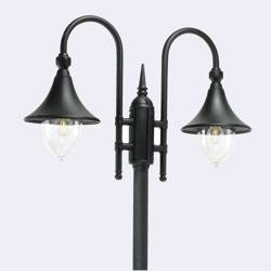 Norlys latarnia Florence 2xE27 czarna 256cm IP54 820BL