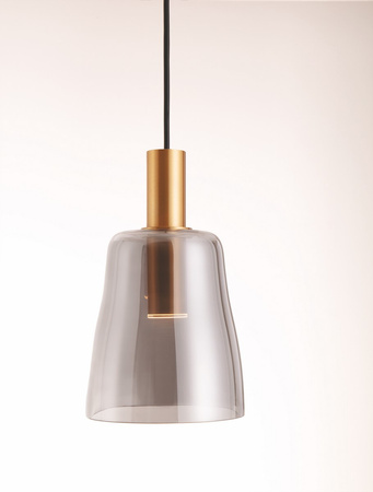 Luces Exclusivas lampa wisząca LED Iquitos Ø 14,5 cm 7W 192lm 3000K IP20 złota LE44846