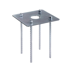 Nowodvorski podstawa montażowa do lampy stojącej Pathway srebrna 8795