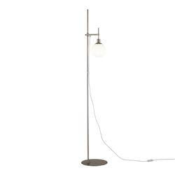 Maytoni lampa podłogowa Erich E14 nikiel 155cm MOD221-FL-01-N