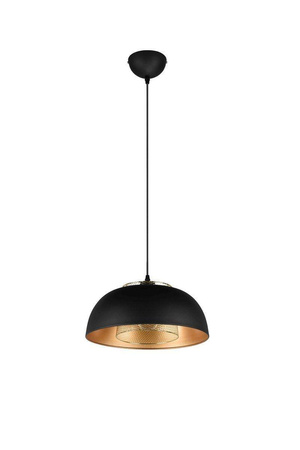 RL lampa wisząca Punch E27 czarno/złota R30811932