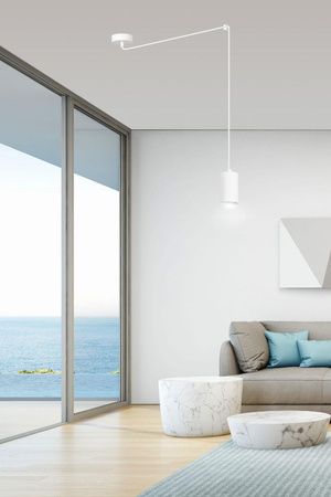 Emibig lampa wisząca Traker 1 GU10 biała 525/1