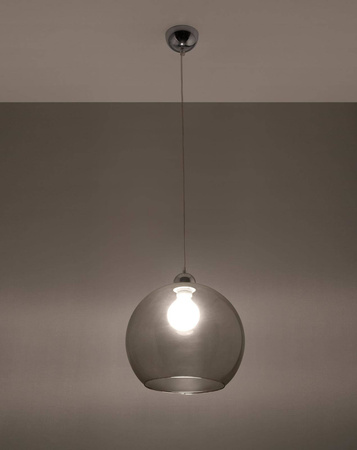 Sollux lampa wisząca Ball E27 grafitowa SL.0250