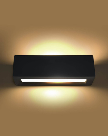 Sollux kinkiet techniczny Vega E27 czarny SL.0878