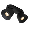 Lucide kinkiet (reflektorki) Trigono 2xGU10 czarny 09935/02/30