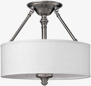 Elstead plafon Sussex 3xE27 nikiel HK-SUSSEX-SF