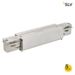 SLV łącznik podłużny do szyny 3F Eutrac szary 145664